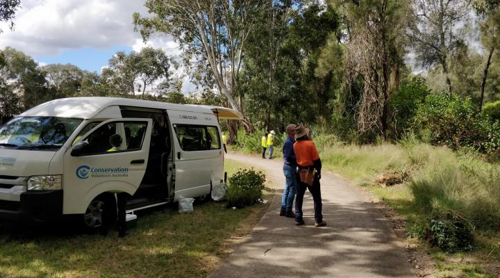 Supporting Conservation Volunteers Australia - Wednesday 17 April 