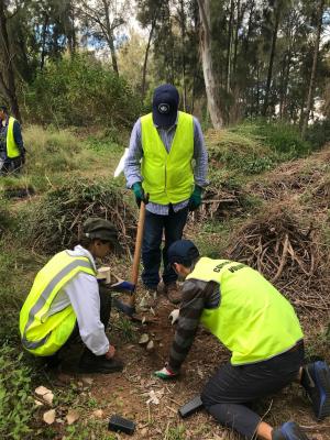 Supporting Conservation Volunteers Australia - Wednesday 17 April 